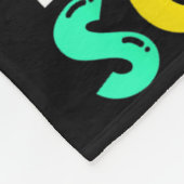 学校の100の日を通して私の道をHappy 100 フリースブランケット (角)