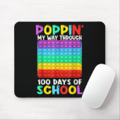 学校の100の日を通して私の道をHappy 100 マウスパッド (マウス)