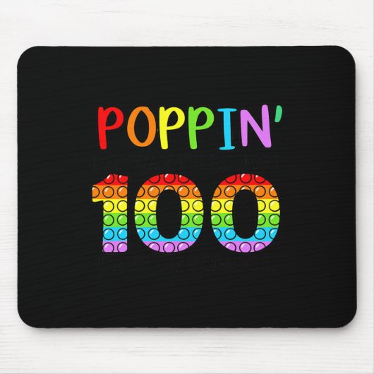 学校の100の日を通る マウスパッド (正面)