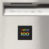 学校の100の日を通る マグネット (インサイチュ (食洗機))
