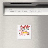 学校の100日かわいい格言のバーチャル学 マグネット (インサイチュ (食洗機))