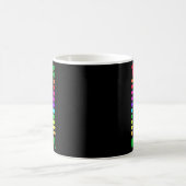 学校の100日とまだItを愛するハート10 コーヒーマグカップ (中央)