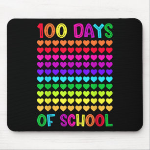 学校の100日とまだItを愛するハート10 マウスパッド
