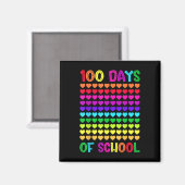 学校の100日とまだItを愛するハート10 マグネット (正面/裏面)