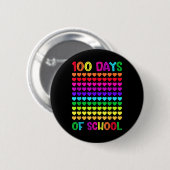 学校の100日とまだItを愛するハート10 缶バッジ (正面&裏面)