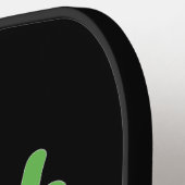 学校の100日とスティルポピンの女の子 ピックルボールラケット (左詳細)