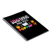 学校の100日と今もそれをポップする ノートブック (右側)