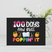 学校の100日と今もそれをポップする 招待状 (スタンド正面)