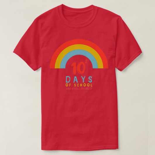 学校の100日と私を愛して Tシャツ (デザイン正面)