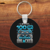 学校の100日のロック解除された少年たち100日Scho キーホルダー (正面)