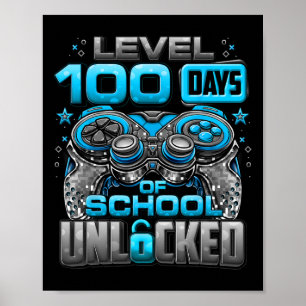 学校の100日のロック解除された少年たち100日Scho ポスター