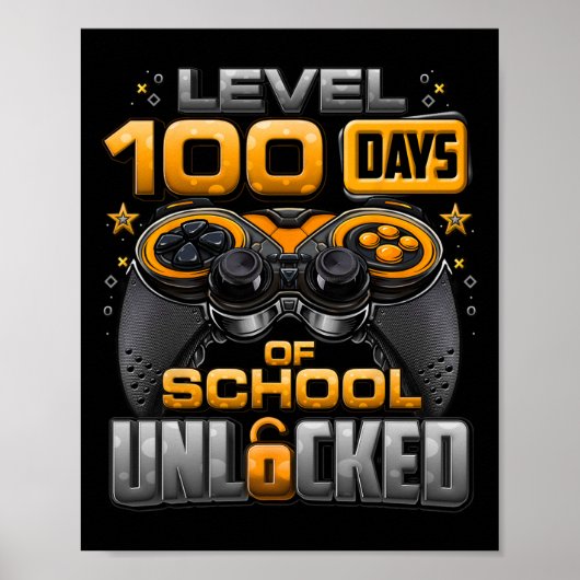 学校の100日のロック解除された少年たち100日Scho ポスター (正面)