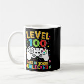学校の100日のロック解除ゲーマー100日Sch コーヒーマグカップ (左)