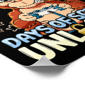 学校の100日のロック解除2 ポスター (角)