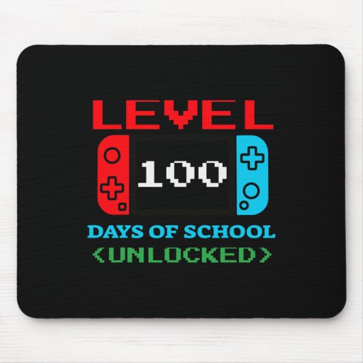 学校の100日のロック解除3 マウスパッド (正面)