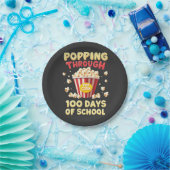 学校の100日をポップ ペーパープレート (パーティー)