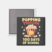 学校の100日をポップ マグネット (正面/裏面)