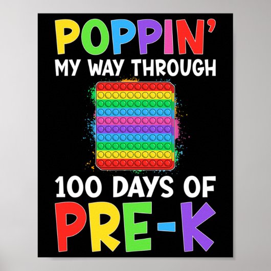 学校の100日を通る私の方法Pre-kボーイガールK ポスター (正面)