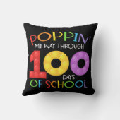 学校の100日を通る クッション (裏面)