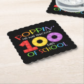 学校の100日を通る ペーパーコースター (アングル)