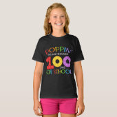 学校の100日を通る Tシャツ (正面フル)