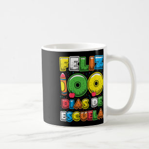 学校の100日スペインのフェリズ100 Dias de Escue コーヒーマグカップ