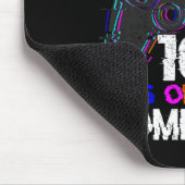 学校の100日完了ゲーマー少年レベル100 C マウスパッド (コーナー)