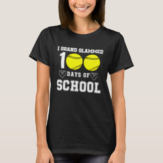 学校の100日目の先生コーチ子供100d tシャツ