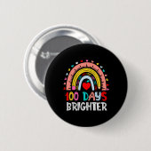 学校の100日目の先生100日明るい雨 缶バッジ (正面&裏面)
