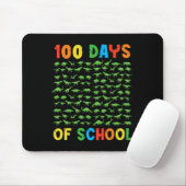 学校の100日目先生キッズ100日恐竜 マウスパッド (マウス)