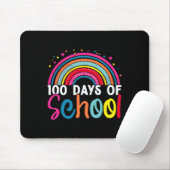 学校の100日目先生子供レトロGroovy 100 マウスパッド (マウス)