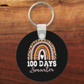 学校の100日目先生100日レオパー キーホルダー (正面)