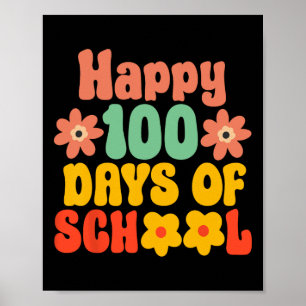学校の100日目100学校の日 ポスター