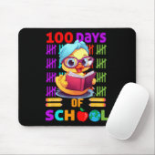 学校の100日目100日学校先生Stu マウスパッド (マウス)