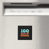 学校の100日目100日学校先生Stu マグネット (インサイチュ (食洗機))