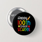 学校の100日目100日学校先生Stu 缶バッジ (正面&裏面)