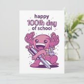 学校の100日目 招待状 (スタンド正面)