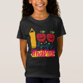 学校の100日目 |新学期Tシャツ Tシャツ (正面)