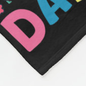 学校の100日私の先生100生き延び日B フリースブランケット (角)