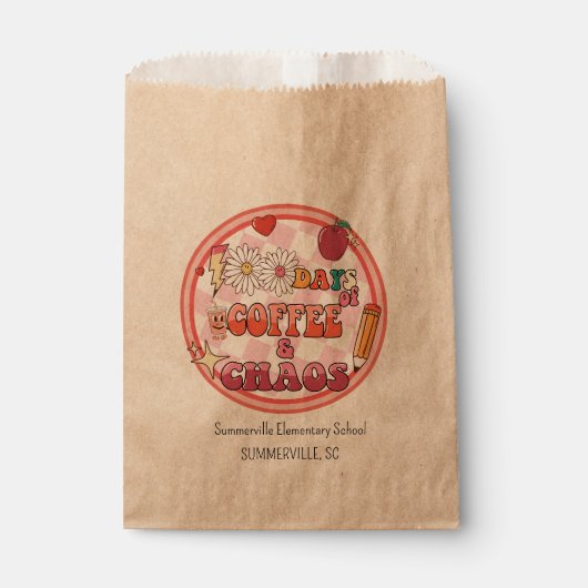 学校の100日10日100th Groovy フェイバーバッグ (正面)