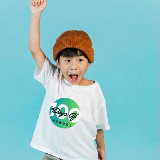 学校の100日100日の学子供 Tシャツ