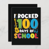 学校の100日2025 サンキューカード (正面/裏面)