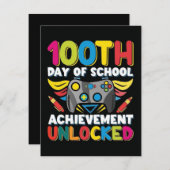 学校の100日2025 サンキューカード (正面/裏面)