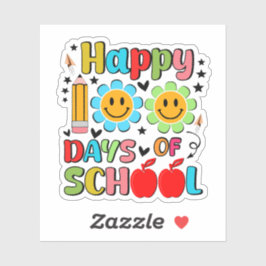 学校の100日.先生感謝。先生 シール