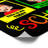 学校の100日 – 私は100歳のギフト ポスター (角)