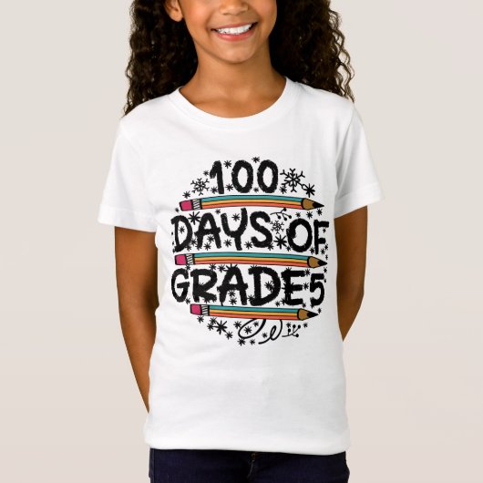 学校の100日。 Tシャツ (正面)