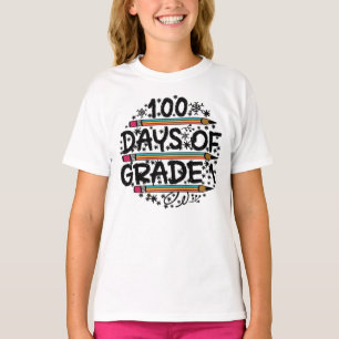 学校の100日。 Tシャツ