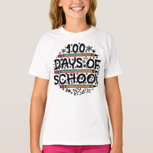 学校の100日。 Tシャツ