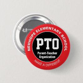 学校のPTO/PTAピン 缶バッジ