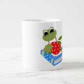 学校はカッコいい – ジャンボマグ ジャンボコーヒーマグカップ (正面)